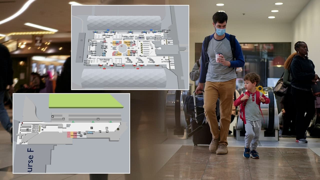 <h2 class="cms-H2-H2">1. </h2>
<h3 class="cms-H3-H3"><b>Cómo identificar la terminal del aeropuerto de Atlanta a la que tienes que ir</b></h3>
<br>
<br>El aeropuerto tiene dos terminales:
<b>la doméstica y la internacional. </b>
<br>
<br>📌
<b>Desde la doméstica salen todos los vuelos que tienen como destino otra ciudad en Estados Unidos. </b>La terminal doméstica es más grande y concurrida que la terminal internacional.
<br>
<br>📌
<b>Desde la internacional salen todos los vuelos que tienen como destino otro país. </b>
<br>
<br> Por ejemplo, si vas a México, pero el vuelo que compraste hace una escala en Orlando o Miami. La terminal a la que deberás ir es a la doméstica. Si tu vuelo es directo a México, deberás ir a la terminal internacional.
<br>
<br>📌
<b>Un tren conecta a ambas terminales: </b>
<br>
<br>Ambas están conectadas por un tren subterráneo gratuito, así que, si te equivocaste de terminal, solo debes preguntar por el tren y así llegar a la otra terminal.
<br>
<br>Otra opción para llegar de una terminal a otra es el
<i>Shuttle </i>que se toma en la salida de ambas terminales que lleva sin costo a los pasajeros de una terminal a otra.
<br>
<br>
<a href="https://www.atl.com/maps/" target="_blank">Consulta un mapa del aeropuerto AQUÍ. </a>
<br>