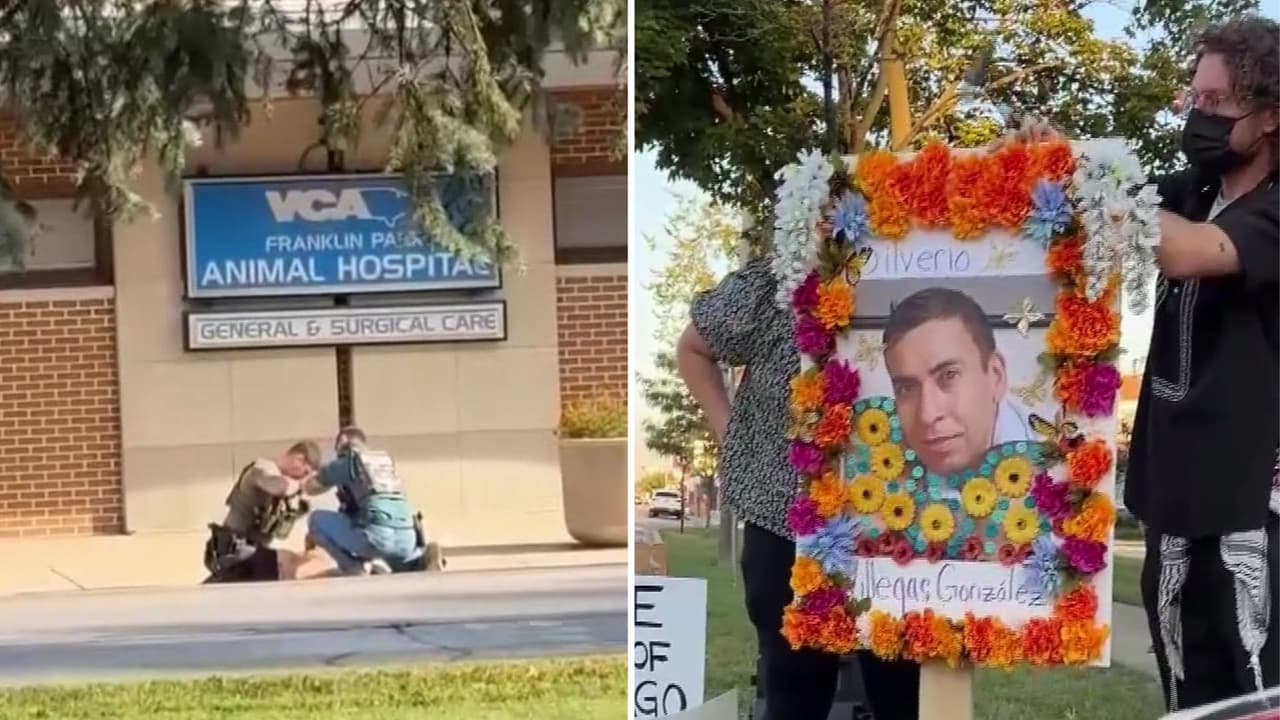 Además, la comunidad de Evanston dedicó esta representación a
<b><a href="https://www.univision.com/local/chicago-wgbo/que-se-sabe-de-la-muerte-de-mexicano-durante-un-operativo-migratorio-en-franklin-park" target="_blank">Silverio Villegas-González</a></b>
<a href="https://www.univision.com/local/chicago-wgbo/que-se-sabe-de-la-muerte-de-mexicano-durante-un-operativo-migratorio-en-franklin-park" target="_blank">, </a>un migrante mexicano que murió a manos de agentes federales en Melrose Park.
<br>
<br>
<b><a href="https://www.univision.com/local/chicago-wgbo/a-un-mes-del-incidente-asi-recuerdan-al-inmigrante-muerto-en-operativo-de-ice-en-franklin-park-video" target="_blank">Silverio Villegas</a></b>, tenía 38 años, originario de Loma de Chupio en Michoacán, cuya comunidad es purépecha, murió el 12 de septiembre durante un operativo de arresto en Franklin Park.
<br>
<br>En el momenoto de su muerte su auto terminó chocado bajo un tráiler, con manchas de sangre, en medio de un amplio despliegue de agentes federales.