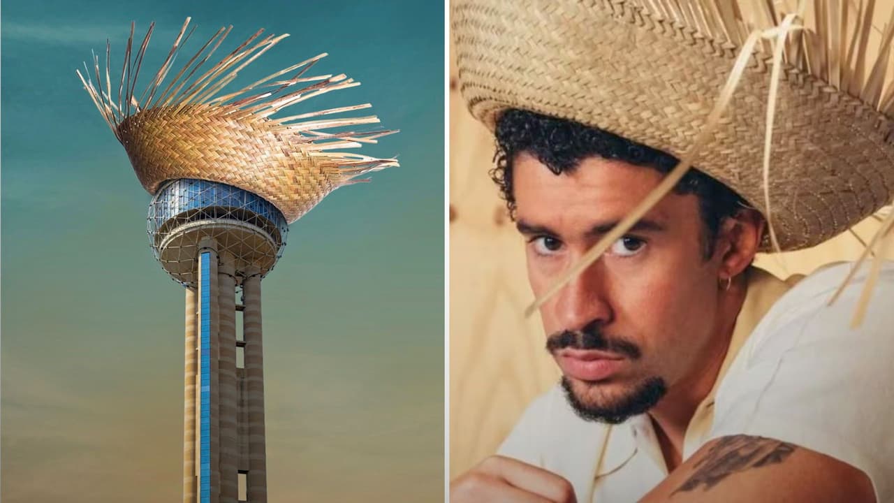 Reunion Tower celebra la cultura hispana con una pava por el show de Bad Bunny