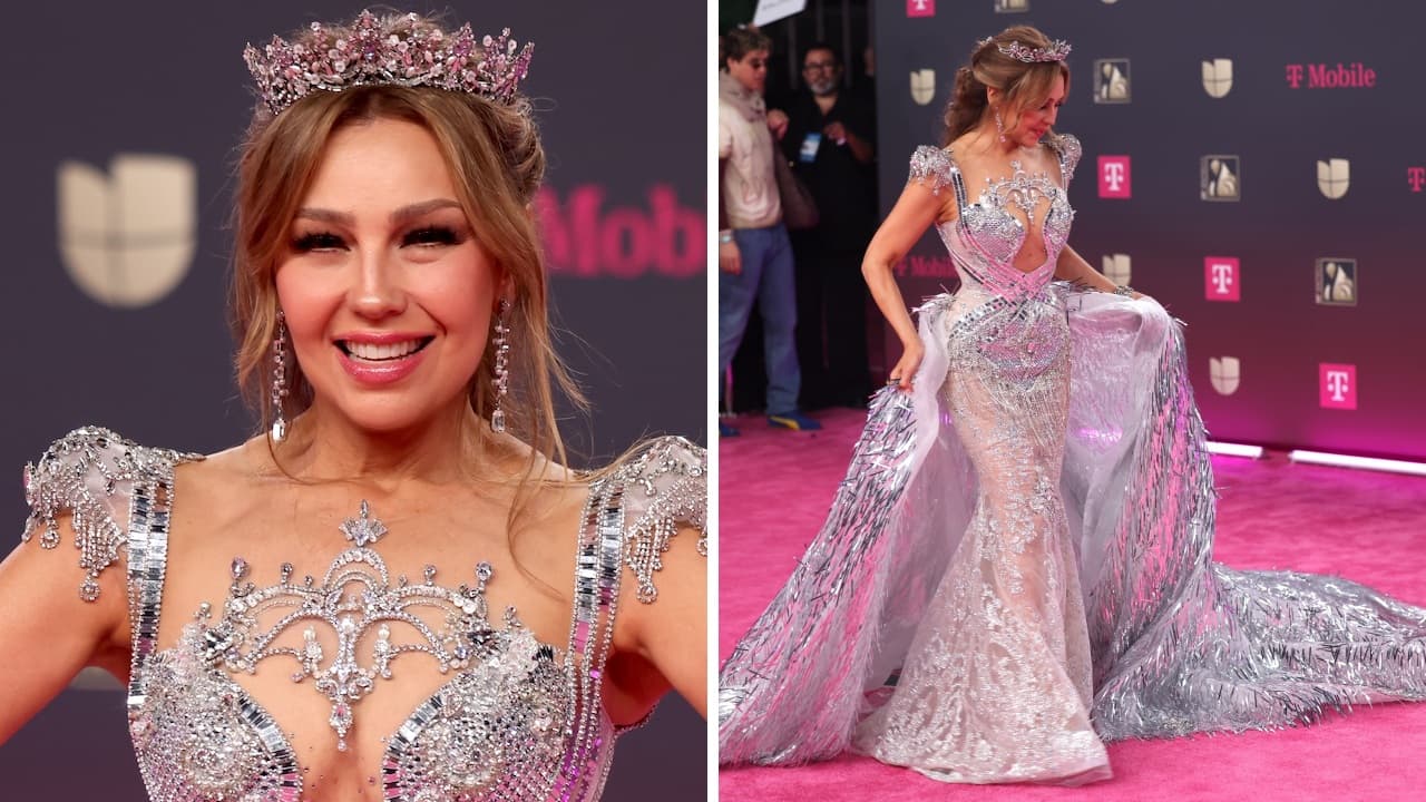 ¡Como una verdadera reina! Thalía revela el significado de su look en Premio Lo Nuestro 2026