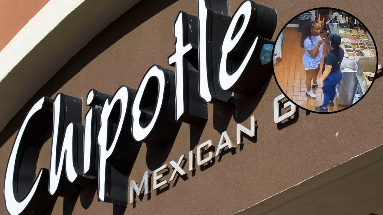 Por una orden infantil: mujer agrede a trabajadora hispana en un Chipotle de Fairfax