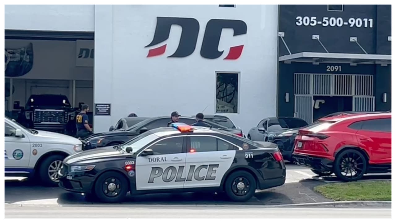 FBI allana negocio de Doral en conexión con intento de asesinato de diseñador de autos de estrellas