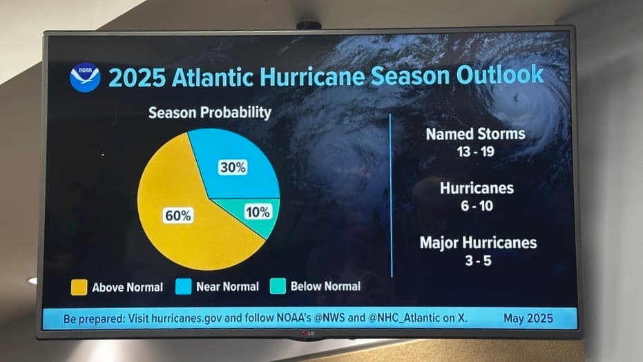 La NOAA pronostica una temporada de huracanes superior a la media, en un año marcado por recortes de Trump a la agencia