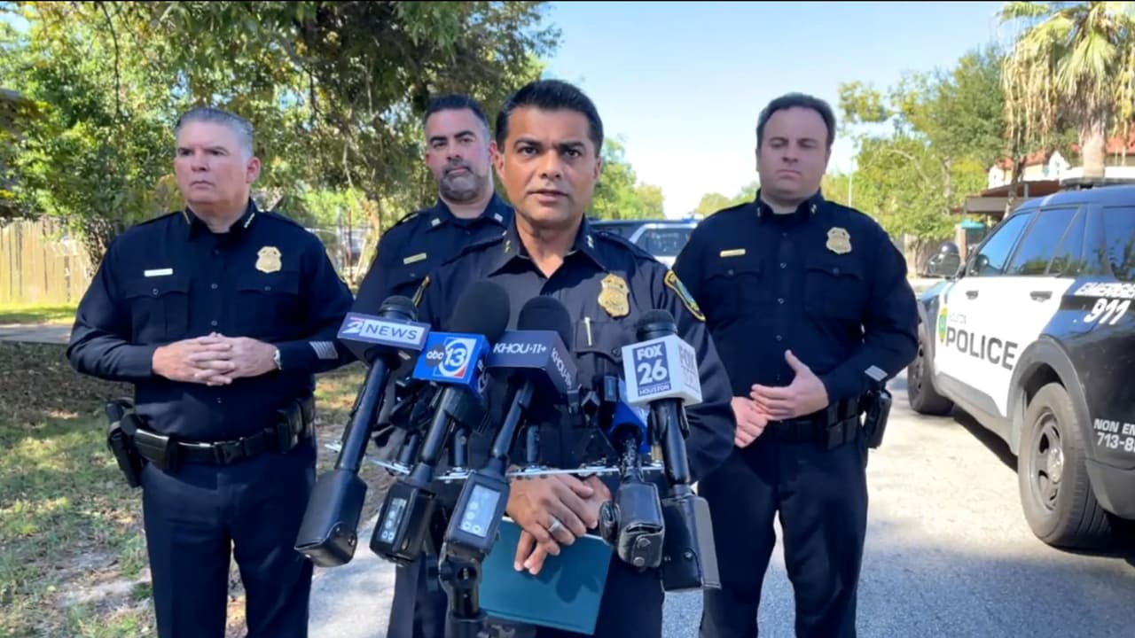 Policía de Houston abate a hombre armado en enfrentamiento en la calle Hartwick