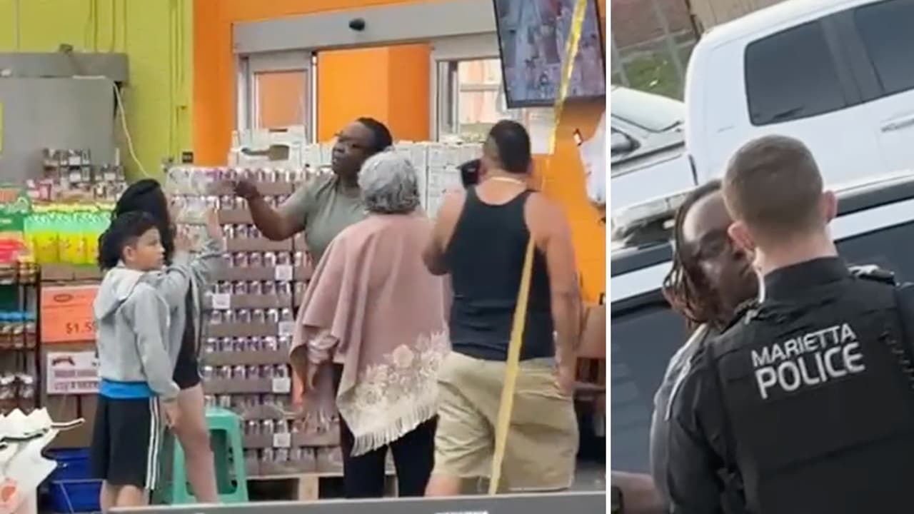 “Llamaré a la migra”: Mujer amenaza a gritos a una familia hispana hasta que llega la policía en Georgia