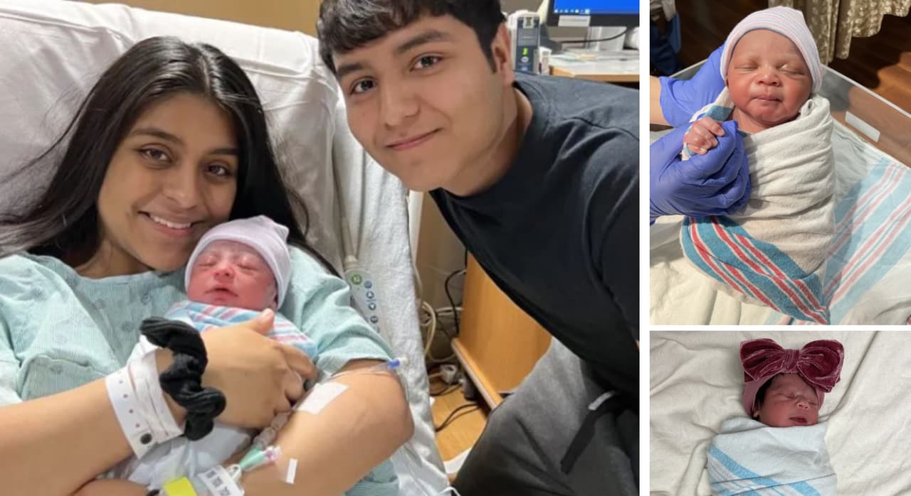 Bebés nacen en las primeras horas de Año Nuevo en área de Chicago