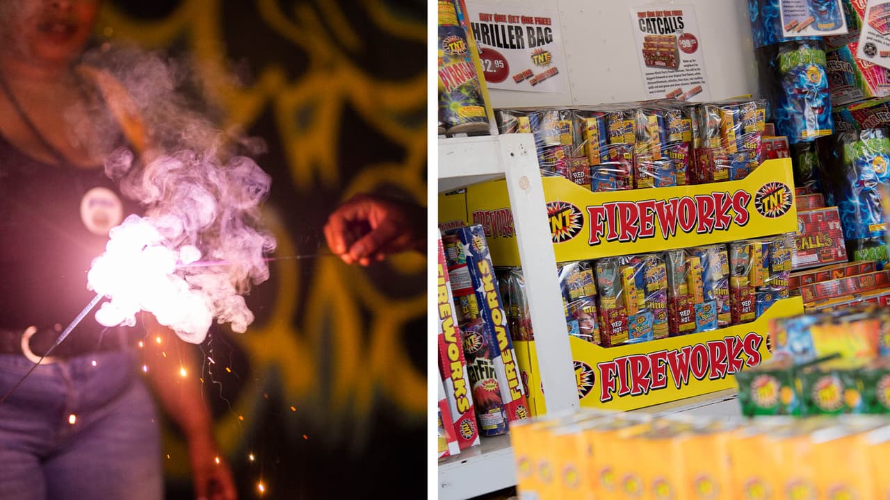 Recomendaciones de seguridad si encenderás fuegos artificiales en Año Nuevo