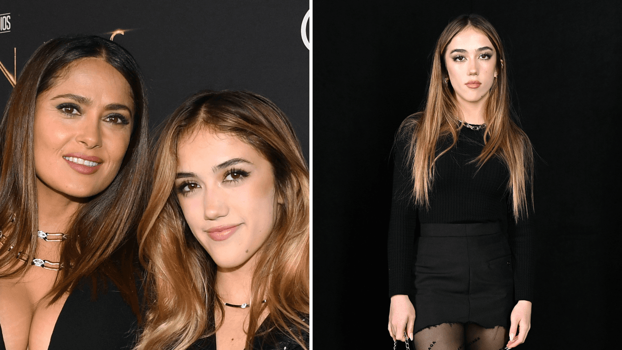 El estilo de la hija de Salma Hayek en fotos: Valentina Paloma es fan de las prendas negras