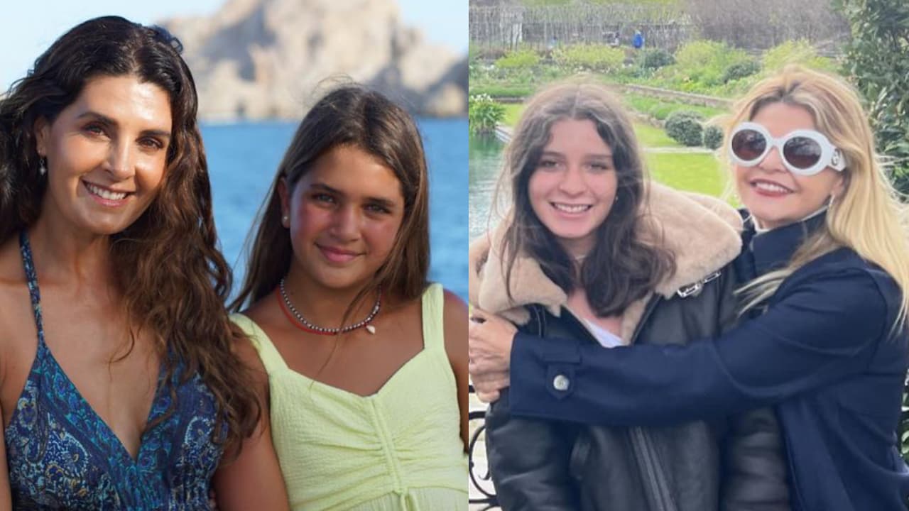 Hija de Mayrín Villanueva y Santamarina aparece en foto con hija de Itatí Cantoral y le expresa su amor
