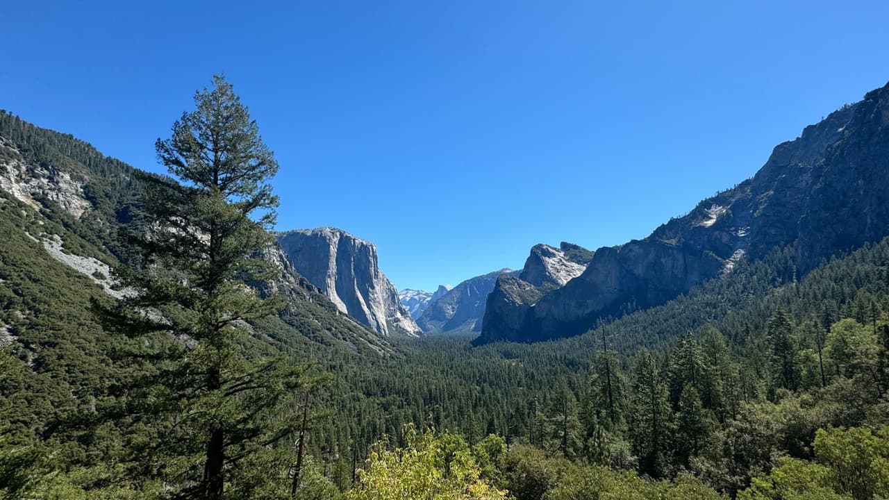 El Parque Nacional Yosemite se ubica en el centro de la Sierra Nevada en California.