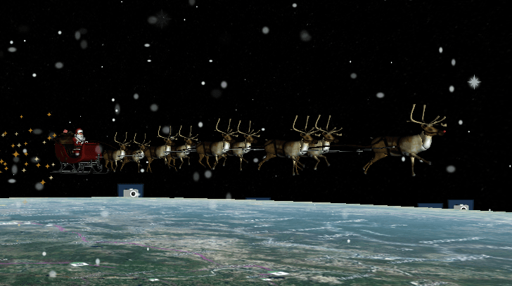 ¿Puedes rastrear a Santa Claus en tiempo real?