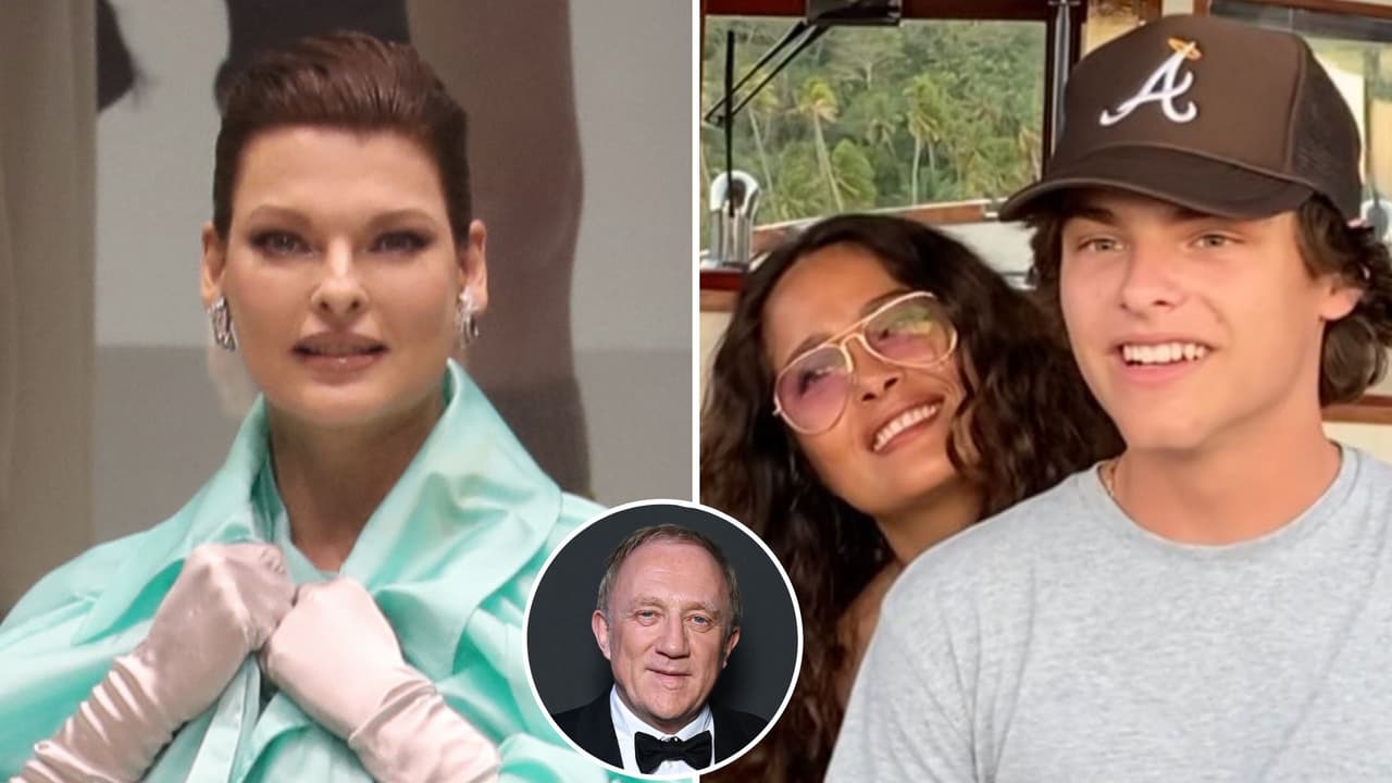 Linda Evangelista habla como nunca sobre Salma Hayek (madrastra de su hijo ‘Augie’)