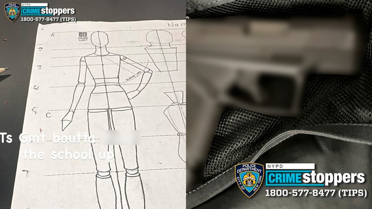 Arrestan a estudiante en Queens con pistola tras amenaza de tiroteo escolar