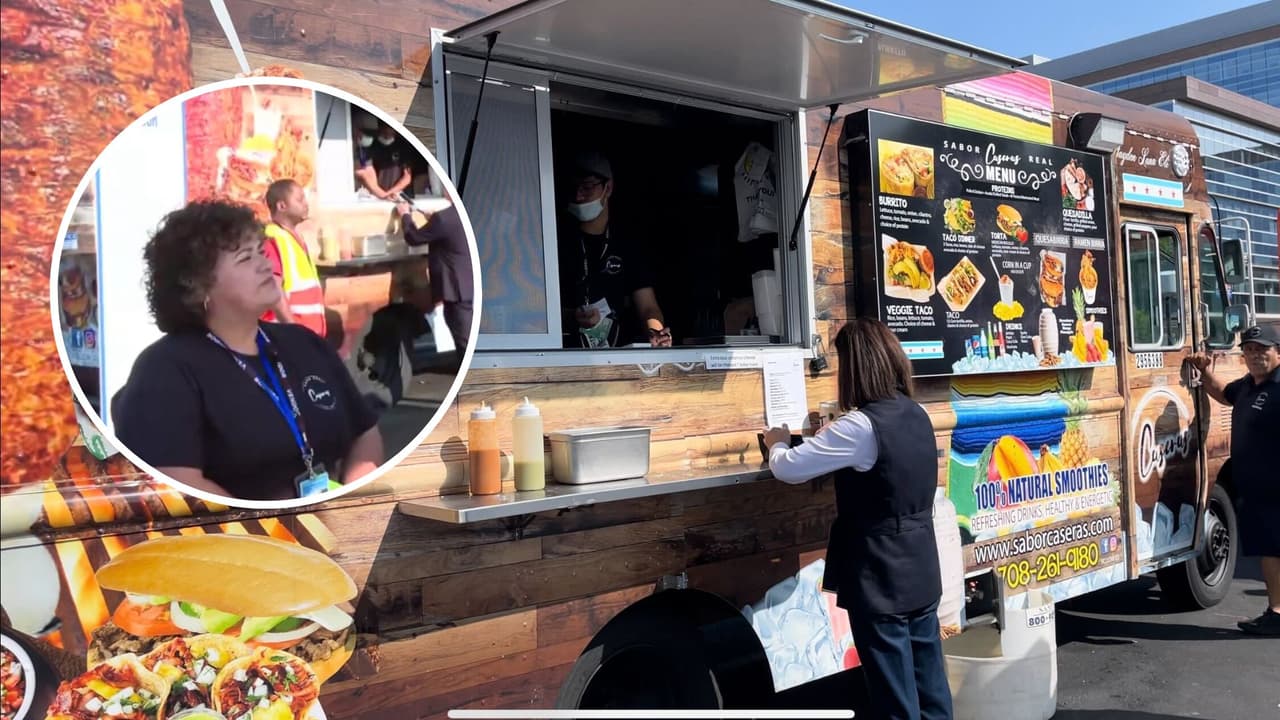 Mexicana le da el sabor hispano a la Convención Nacional Demócrata con sus tacos, quesadillas y tortas