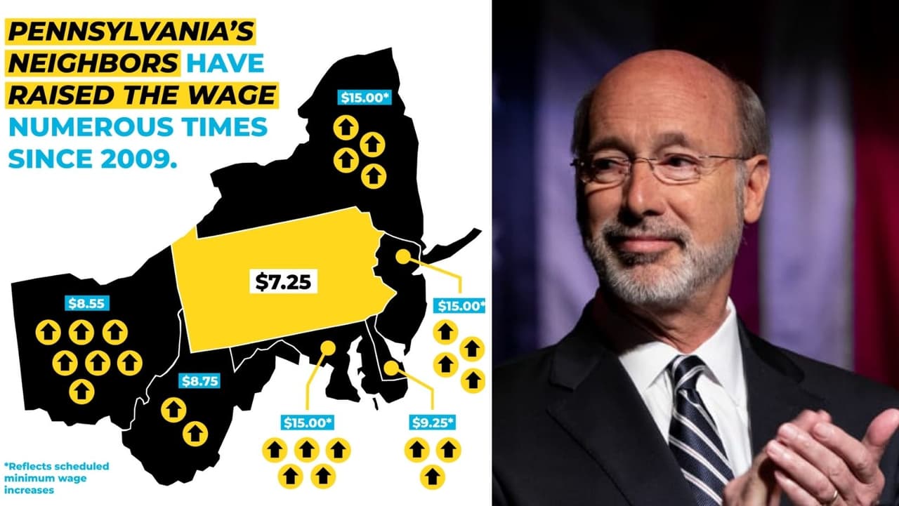 Incrementa el salario mínimo en Delaware y Nueva Jersey, Pensilvania se queda atrás