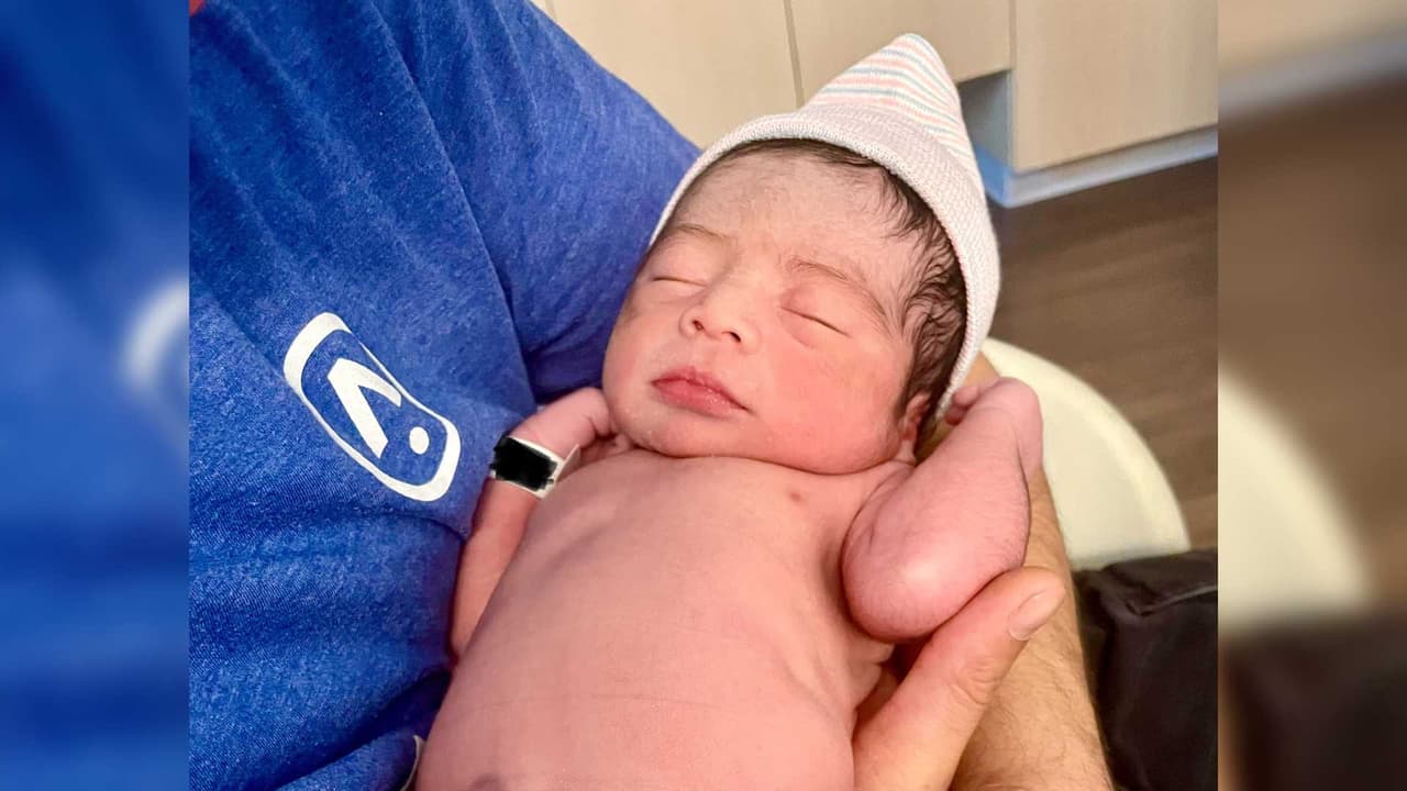 Bebé latino es el primer nacimiento del 2024 en este hospital de la Bahía