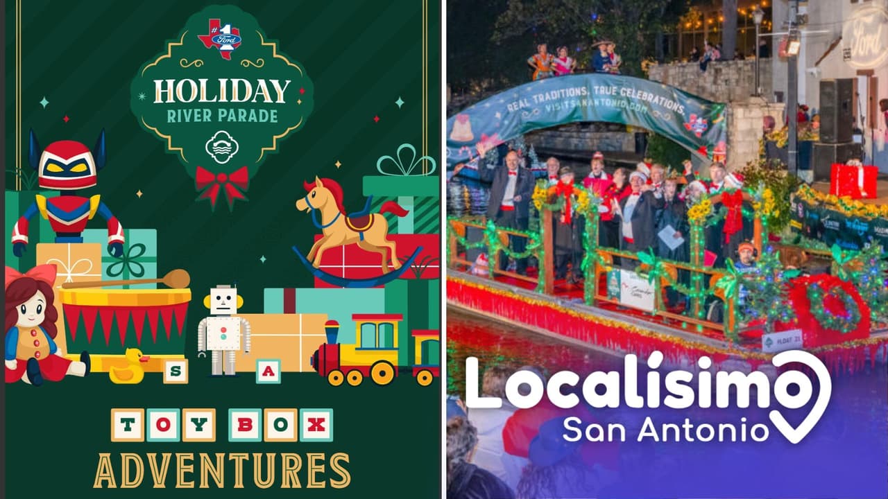 El River Walk se encenderá con luces navideñas: lo que debes saber del Ford Holiday River Parade
