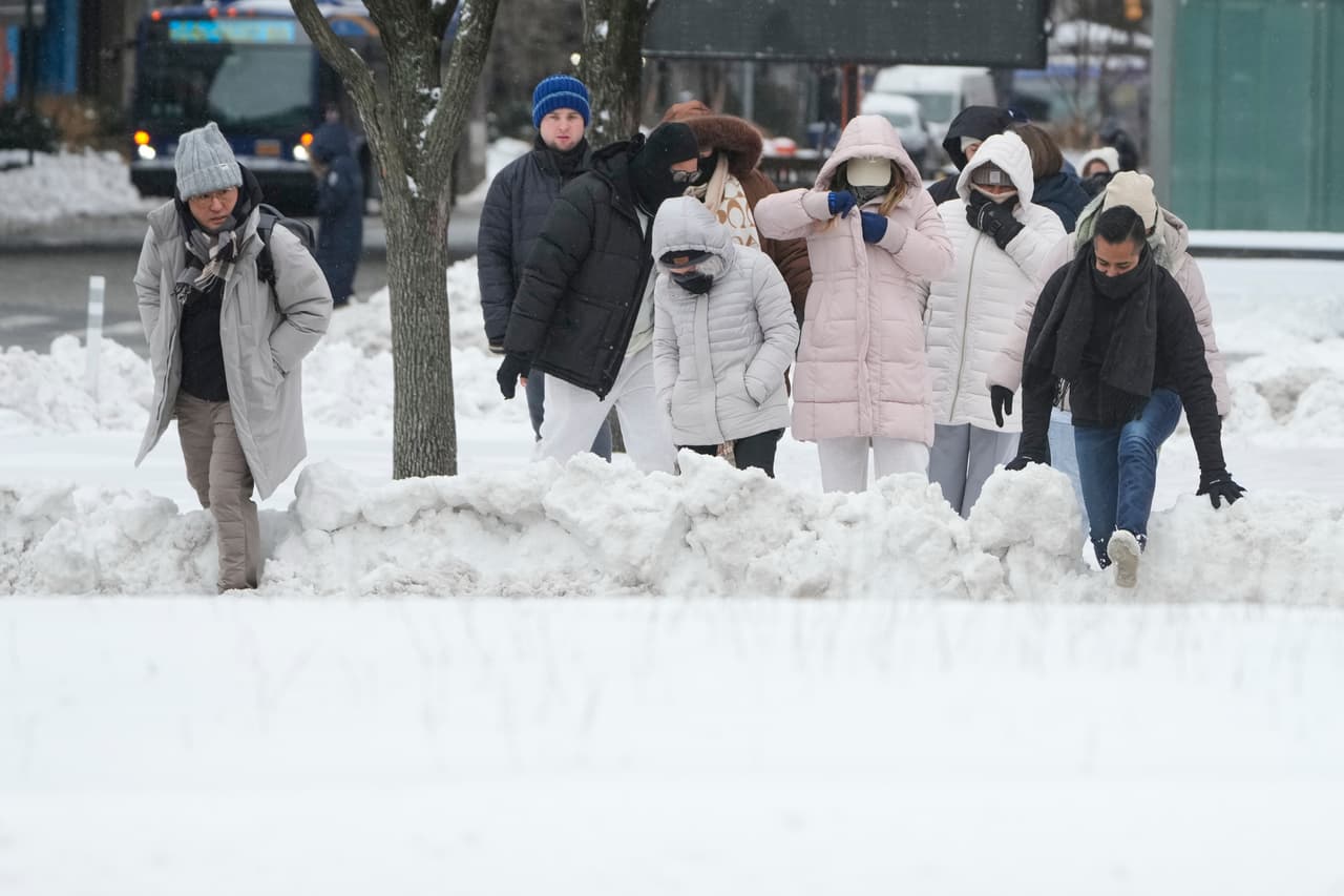 ¿Habrá un ciclón bomba en Estados Unidos hoy? En estos lugares hay alerta por tormenta de nieve este martes