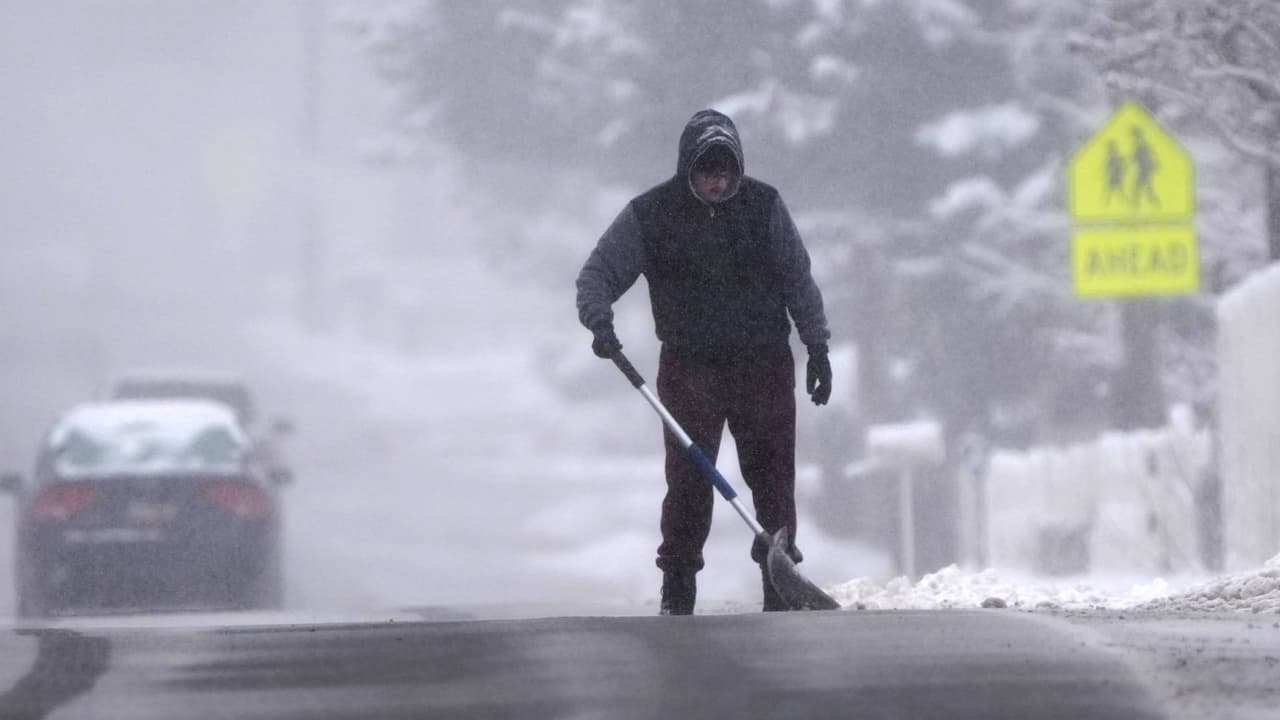 Jueves con pronóstico de lluvia y nieve para nuestra región: Lo que debes saber