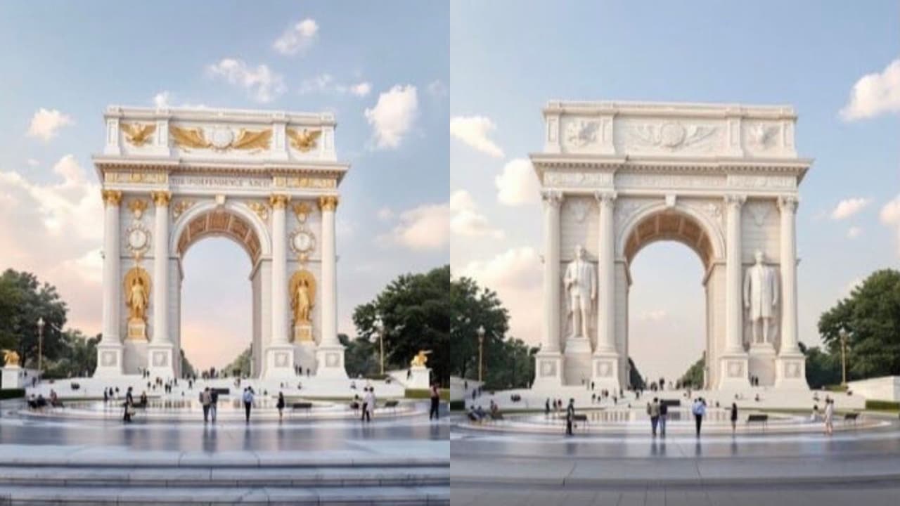 ¿Cómo será el "Arco del Triunfo" que planean construir en Estados Unidos? Trump comparte imágenes