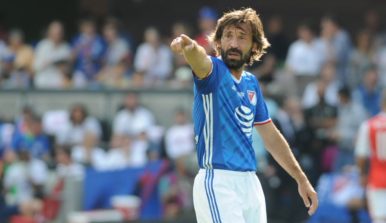 Andrea Pirlo, el fino mediocampista italiano y campeón del mundo en Alemania 2006, también derrocho su clase en el All Star Game.