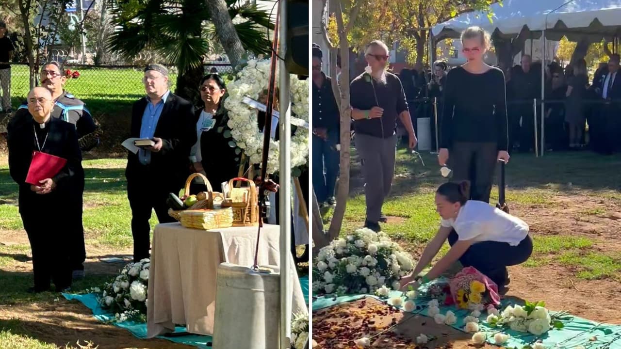 Sepultan a fallecidos no reclamados en Los Ángeles: así los despidieron