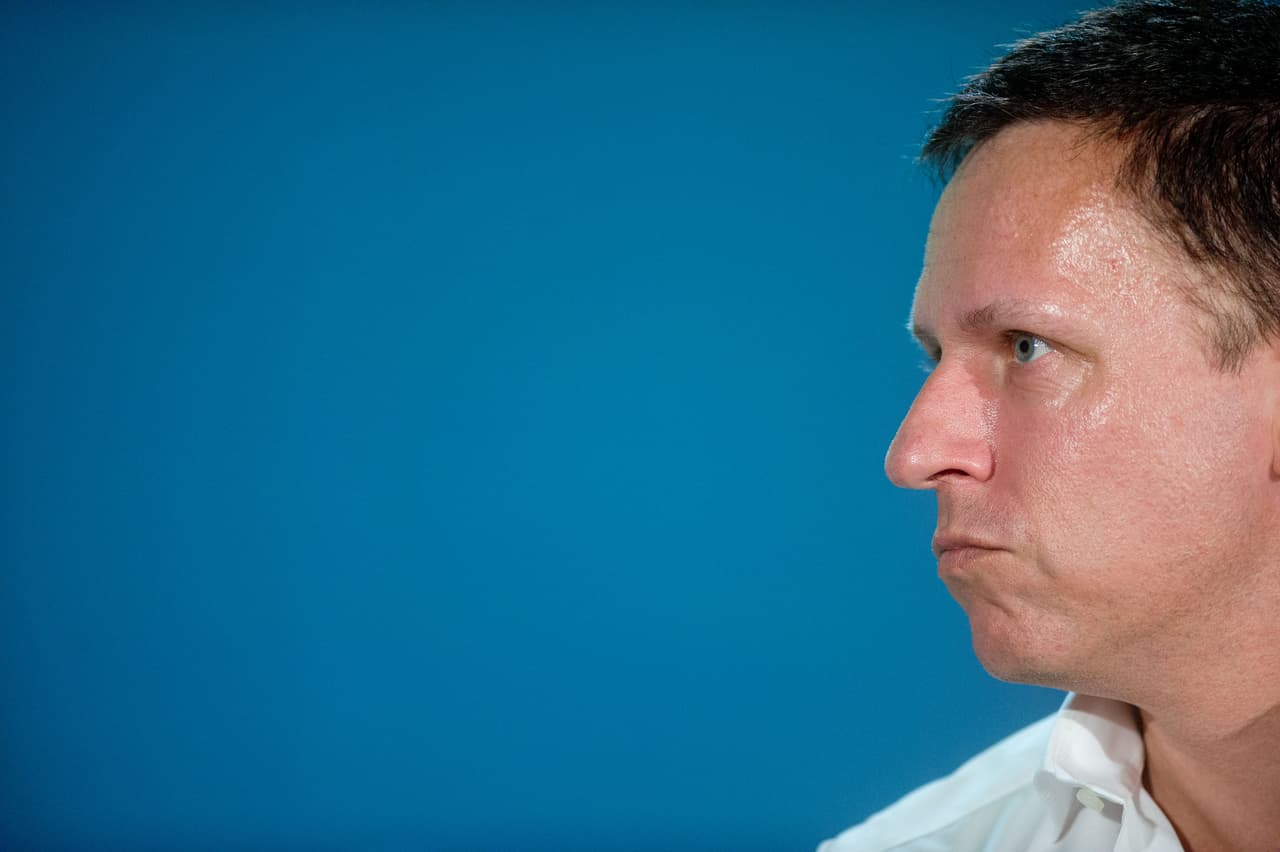 El emprendedor e inversionista Peter Thiel, en el ojo de la tormenta.