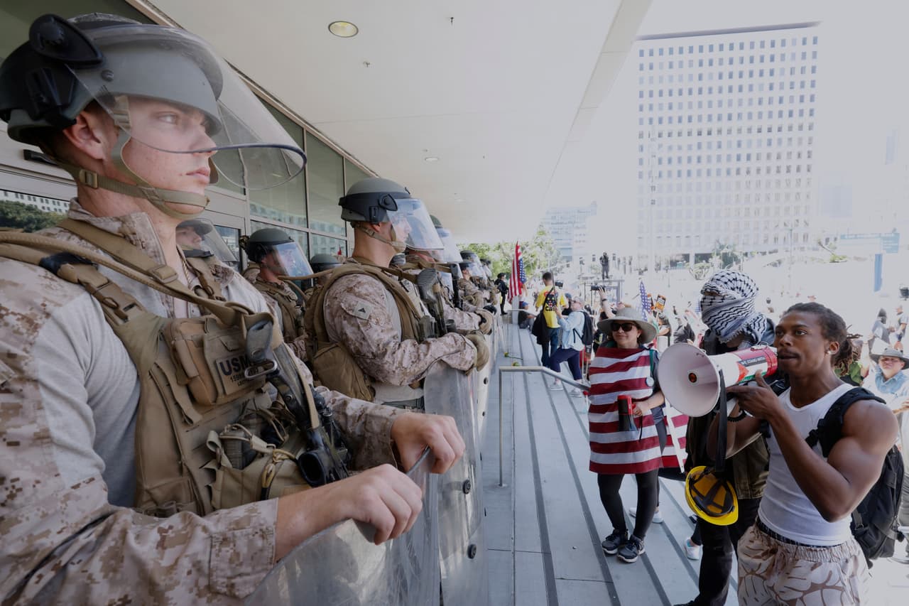 El Pentágono retira a los 700 marines que desplegó a Los Ángeles tras las protestas contra ICE