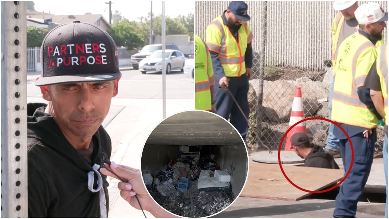 “Ahí no molesta nadie”: vivir bajo alcantarillas en Los Ángeles, la cara más crítica de la crisis de vivienda