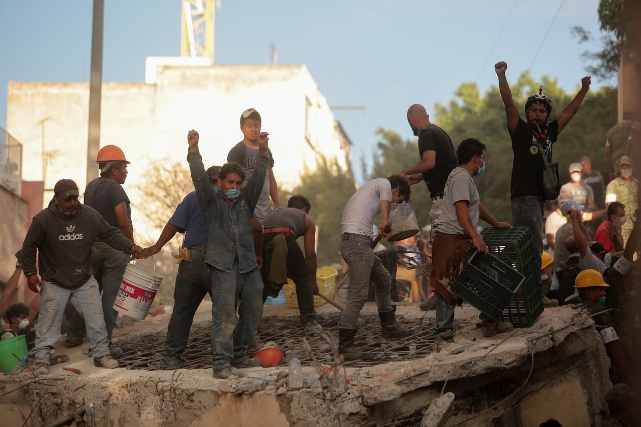 A small noise may warn rescuers that a survivor is trying to communicate.