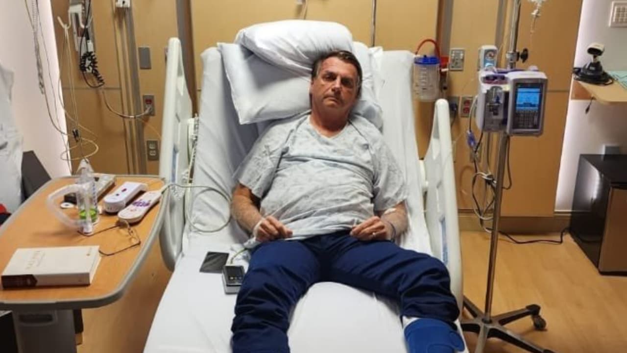 El expresidente de Brasil, Jair Bolsonaro, fue internado en hospital de Kissimmee por dolor abdominal