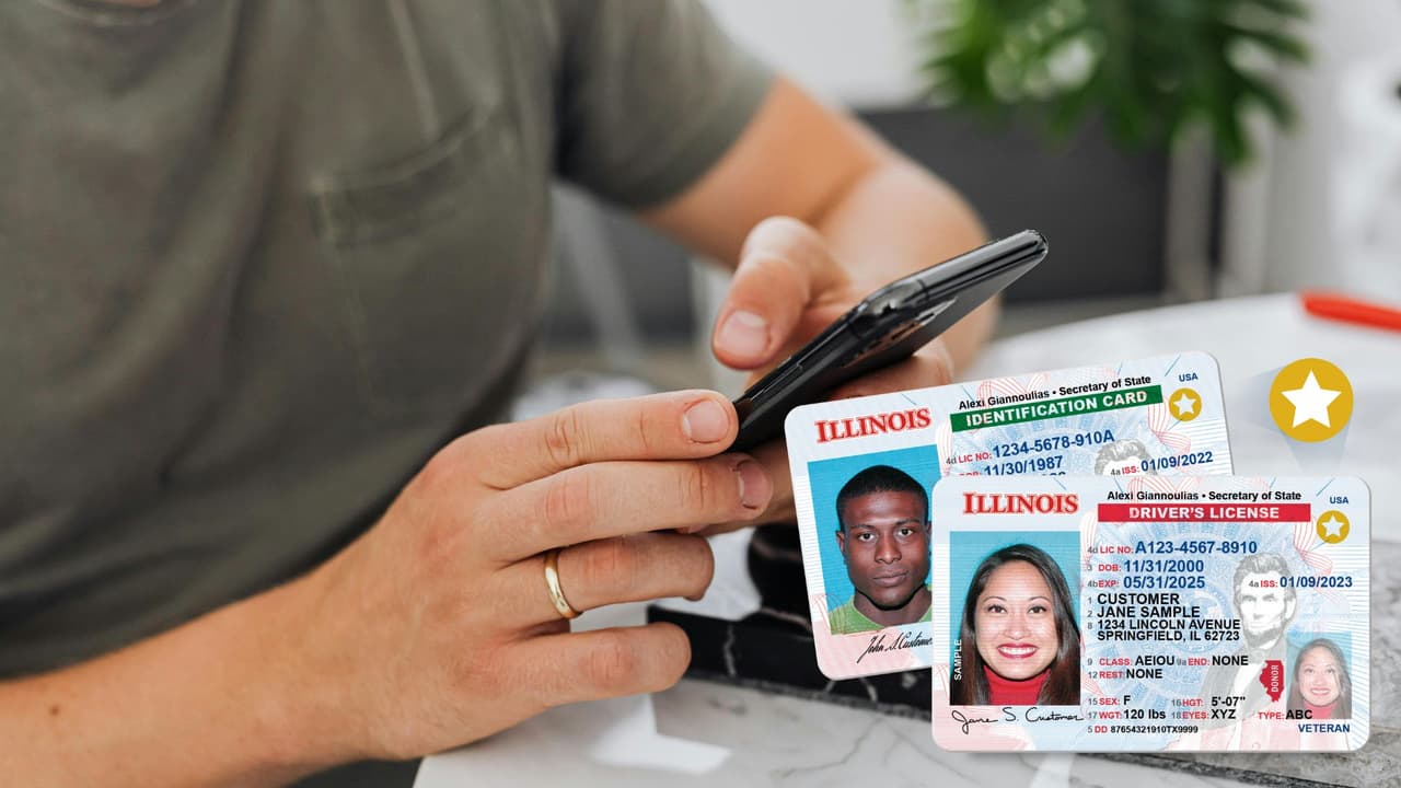 Identificaciones y licencias de conducir de Illinois ahora podrán estar en tu teléfono