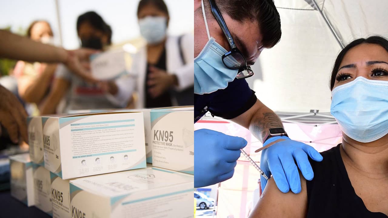 Regalarán mascarillas KN95 y realizarán una jornada de vacunación en Maryvale