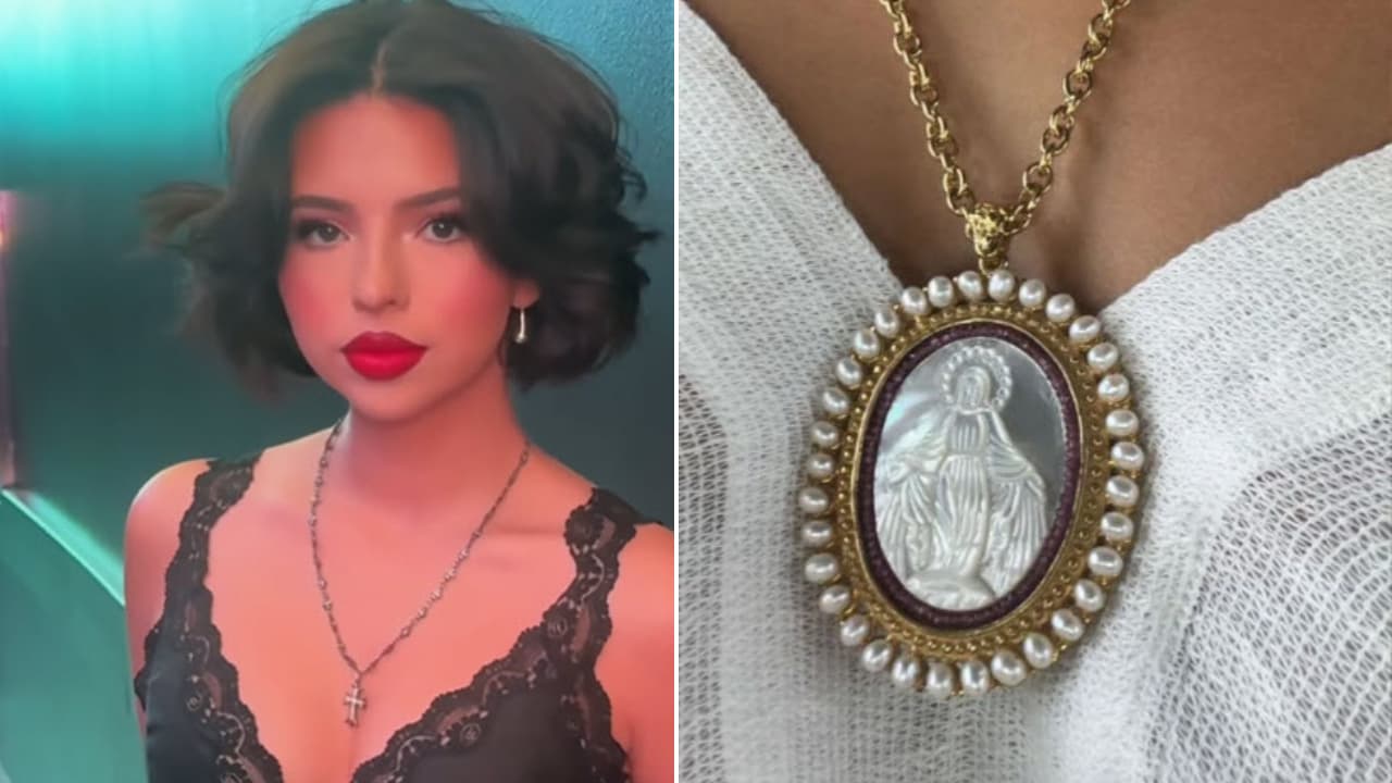 ¿Ángela Aguilar busca un milagro? Revelan el verdadero significado de la medalla que porta