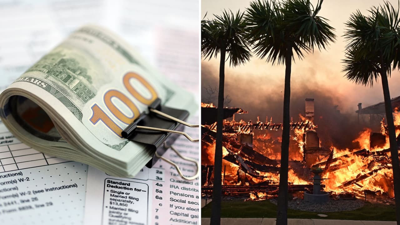 Contribuyentes afectados por incendios en LA deben pagar impuestos en esta fecha