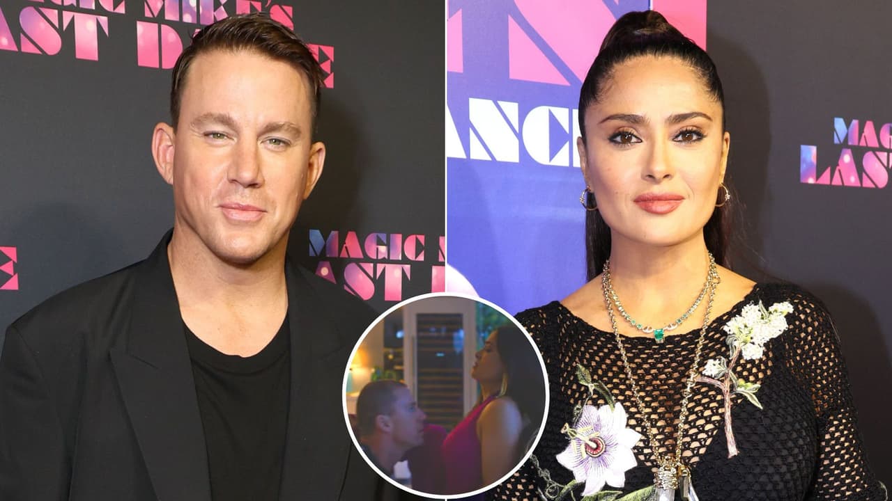 Salma Hayek y Channing Tatum comparten sensuales imágenes de ‘Magic Mike’s Last Dance’