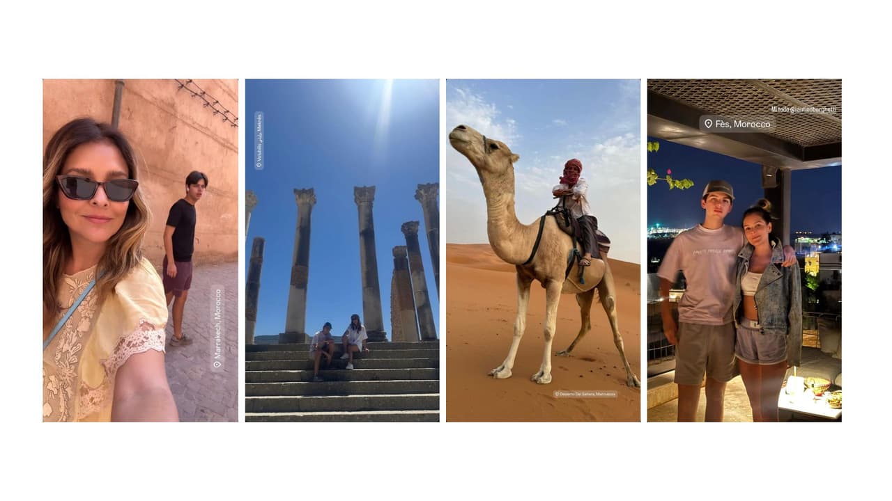 El último viaje de Santino antes de mudarse a Londres.