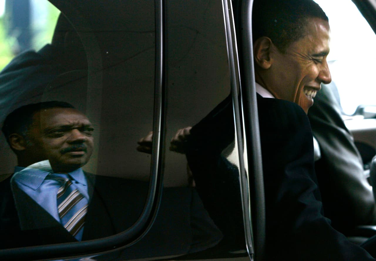 Trump habla de la relación entre Jesse Jackson y Obama y lamenta muerte del reverendo