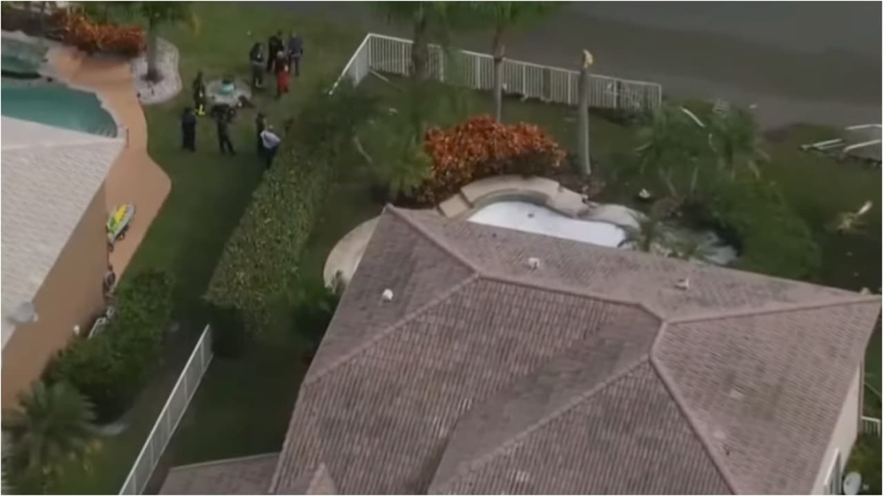 Una avioneta se estrelló en zona residencial de Coral Springs