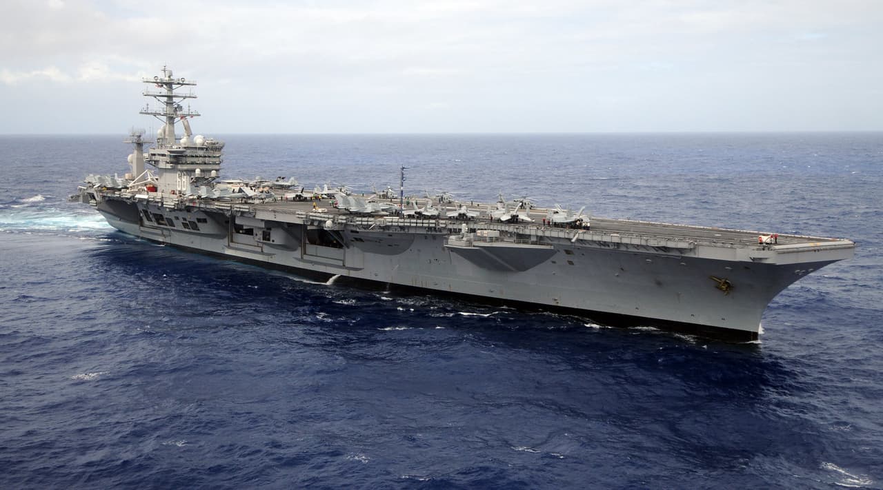 México se sube al USS Nimitz: Poderoso buque de guerra está listo para lucha contra el narcotráfico