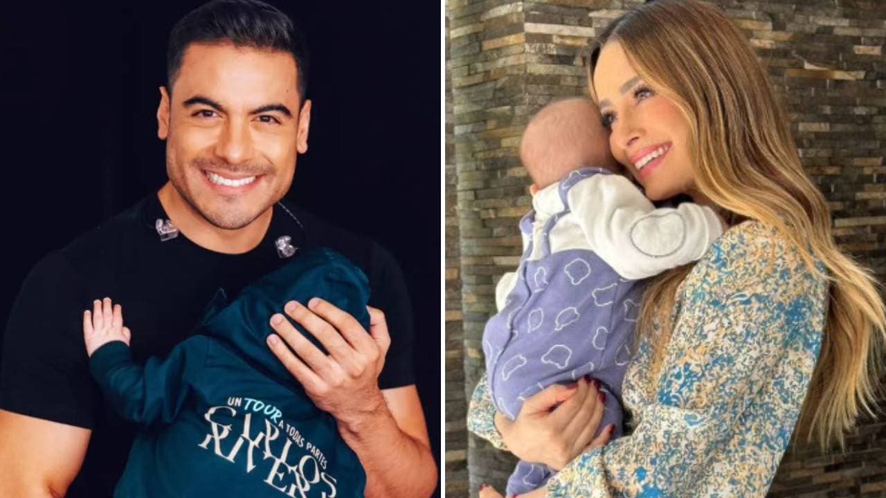 Carlos Rivera revela a quién se parece su hijo y explica por qué no muestra su carita en redes