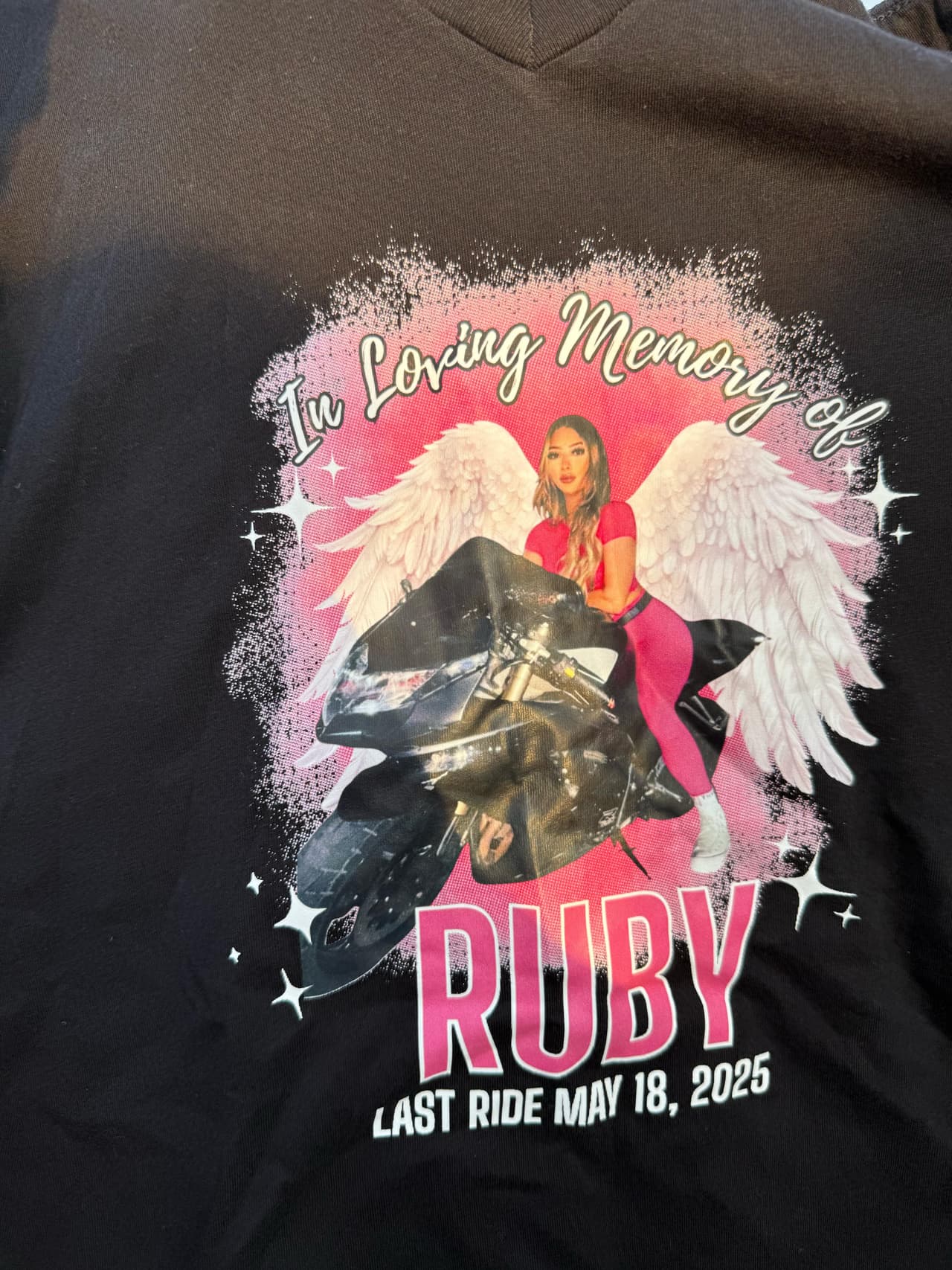 "Ella no debió haber perdido su vida así. Tan pronto. Ella solo tenía 29 y perdió la vida haciendo lo que amaba", dijo su hermano Richard. Ruby era la única mujer de los hermanos.