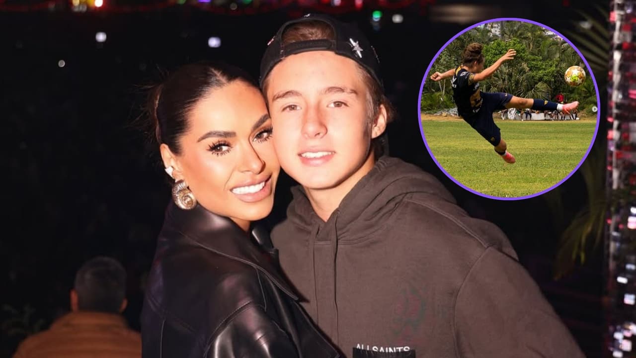 Galilea Montijo comparte el avance de su hijo dentro del fútbol profesional: “Estoy tan orgullosa de ti”