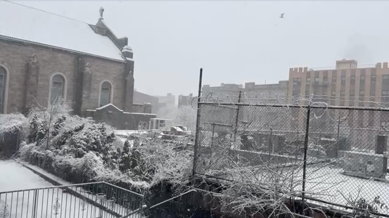 El Servicio Meteorológico Nacional
<b>mantiene un aviso de clima invernal activo</b> en toda el área metropolitana de Nueva York hasta la 1 p.m., advirtiendo que las nevadas continuarán durante la mañana y parte de la tarde.