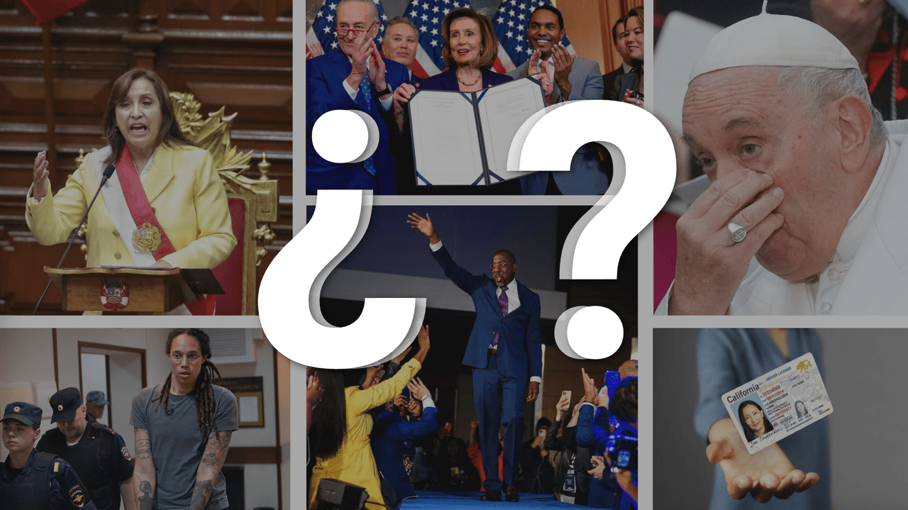 Turbulencia política en América Latina, un intercambio de presos y el llanto del Papa: ¿sabes qué pasó esta semana?