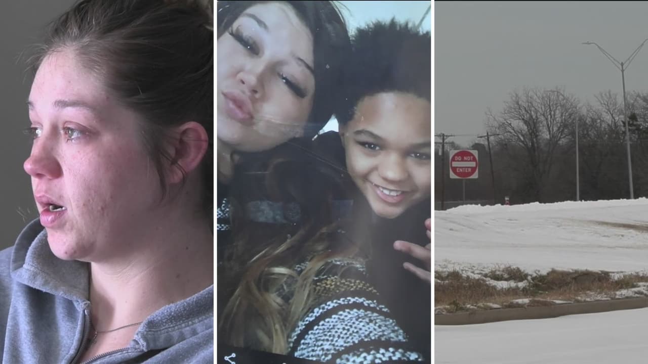 “Querían jugar con la nieve”: Habla madre de los tres niños que murieron al caer a un lago congelado en Texas