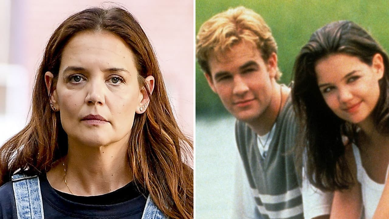 Katie Holmes reacciona a la muerte de James Van Der Beek, su amor en la pantalla: “Un héroe”