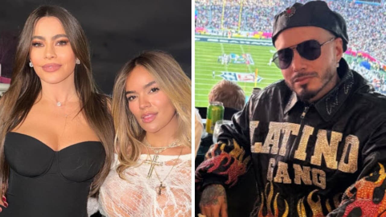 Karol G, Sofía Vergara, J Balvin, Luis Fonsi y otros famosos que estuvieron en el Super Bowl 2026