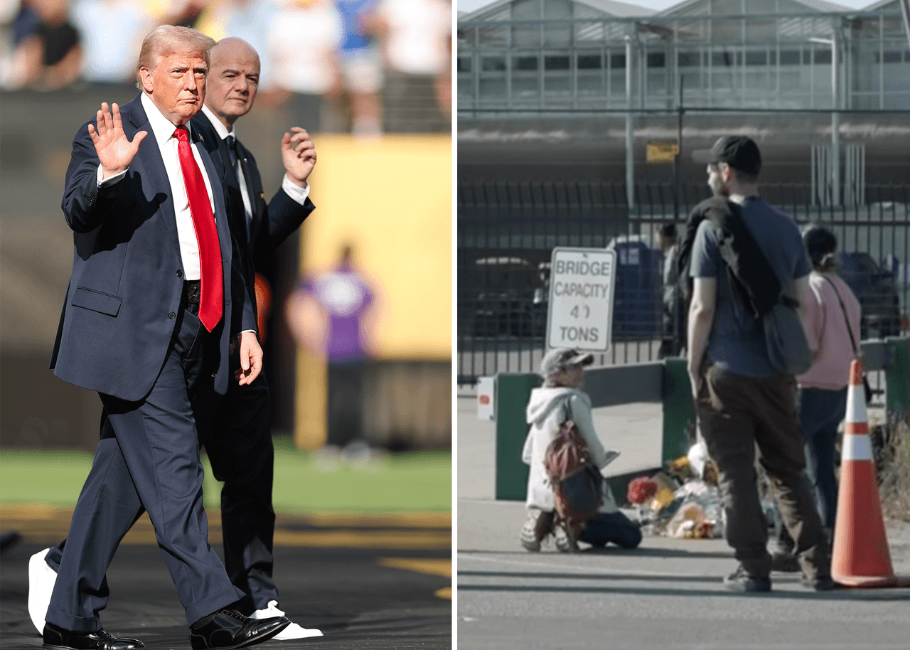 La semana en video: los abucheos a Trump y el hombre que se escondió 14 horas para evitar ser detenido en una redada