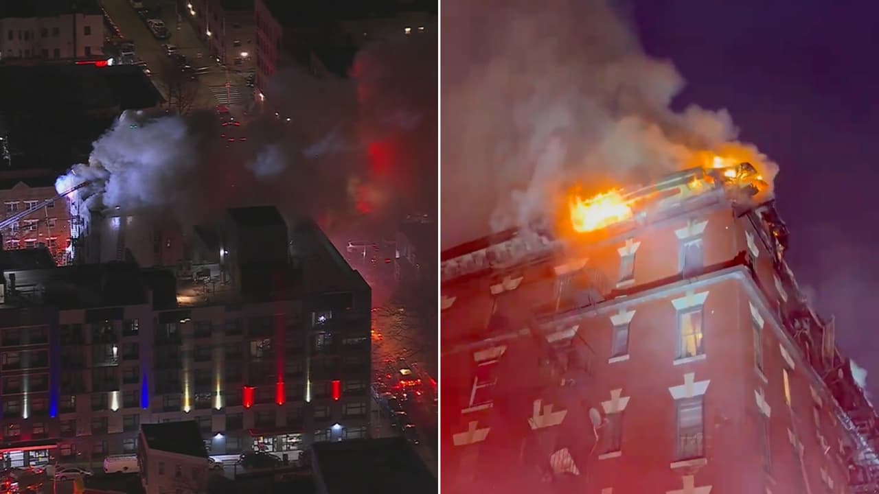 Incendio de cinco alarmas consume edificio en El Bronx dejando un muerto y cuatro heridos